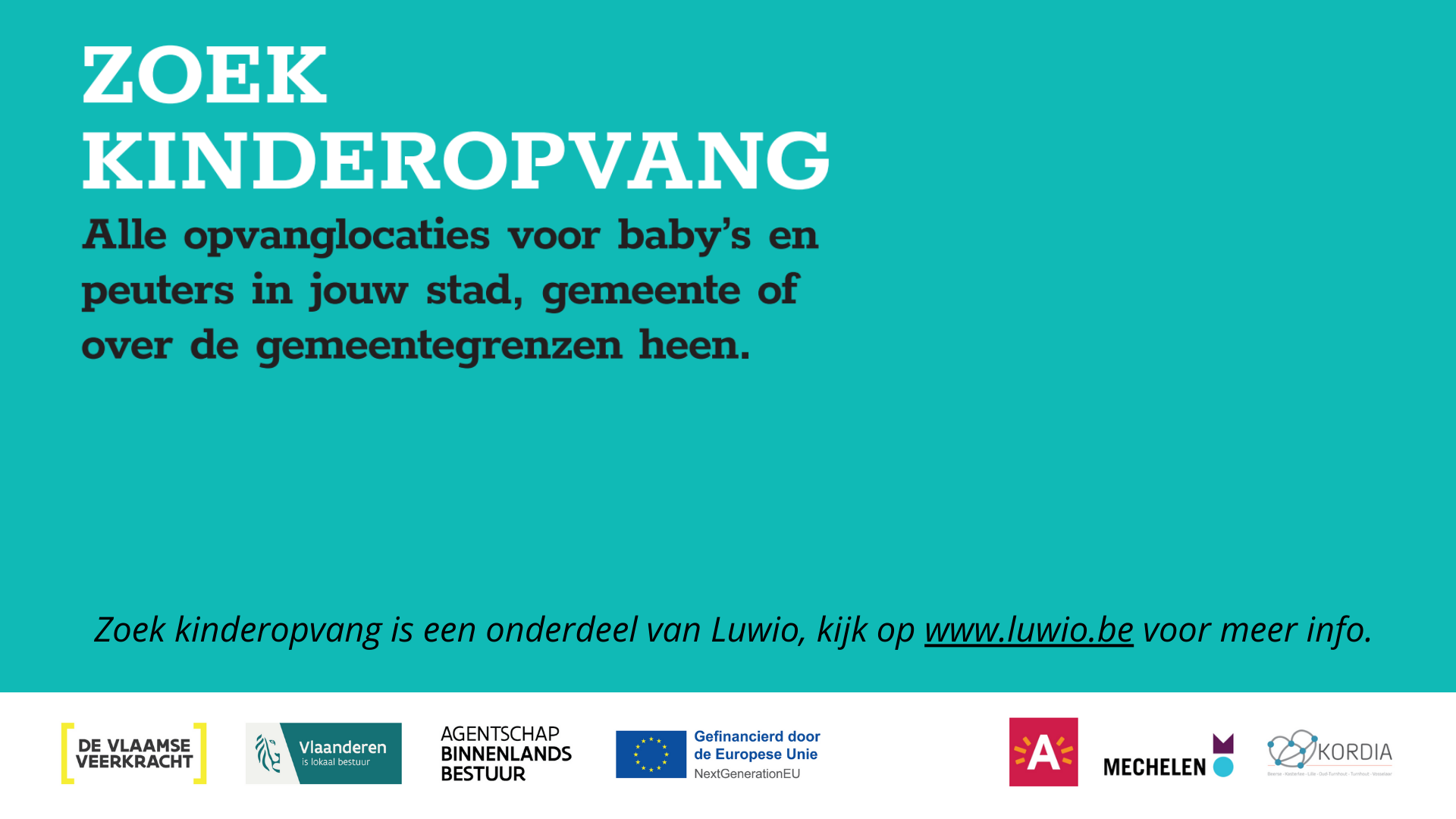 Zoek kinderopvang